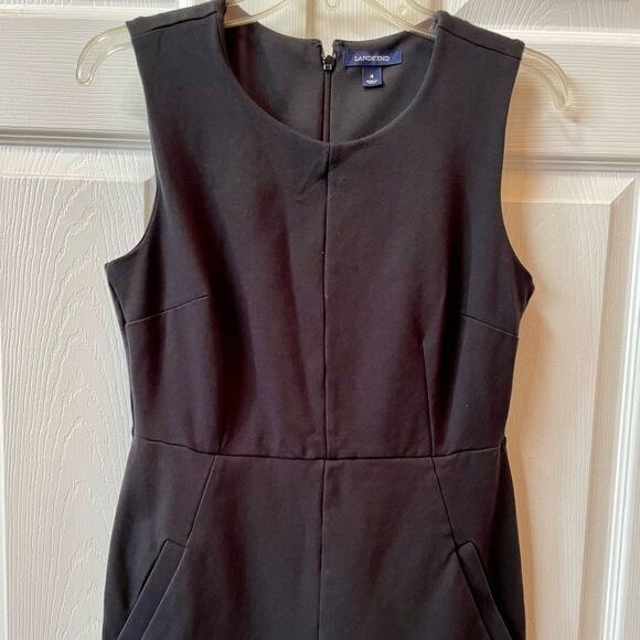 LITTLE BLACK DRESS by LANDS END SIZE 4 EUC - Picture 2 of 4